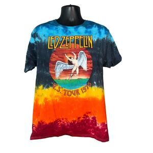 Led-Zepplin Tie Dye Reprint Band Tee